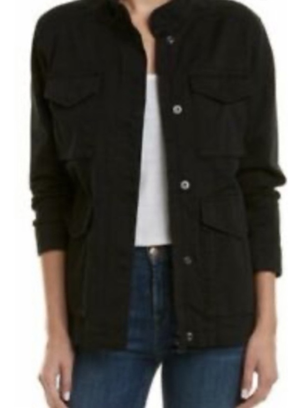Vince Black Utility Jacket